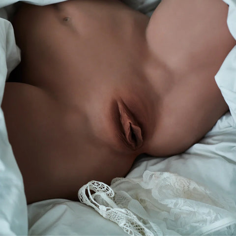 M37-(27lb )Black-Sex Doll Bottom&Realistic 3D Ass Ebony Sex Doll Torso