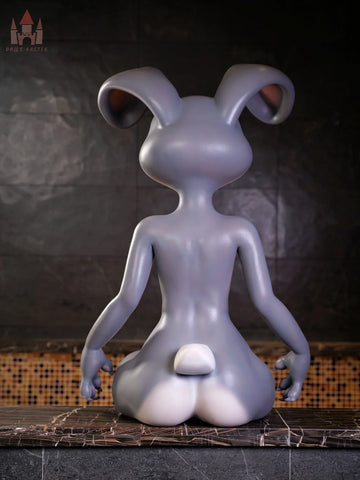 S198-168cm/5ft6-40kg A Cup Rabbit Police Officer Anime Flat Chest Best Animal Furry Character Sex Doll｜Castle Doll
