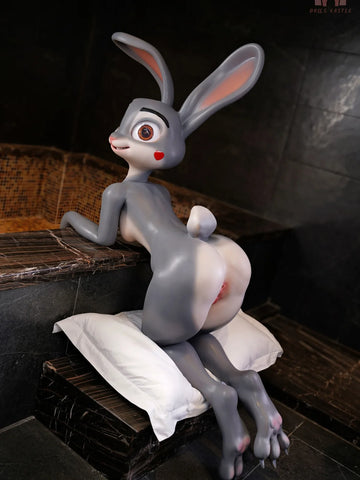 S198-168cm/5ft6-40kg A Cup Rabbit Police Officer Anime Flat Chest Best Animal Furry Character Sex Doll｜Castle Doll