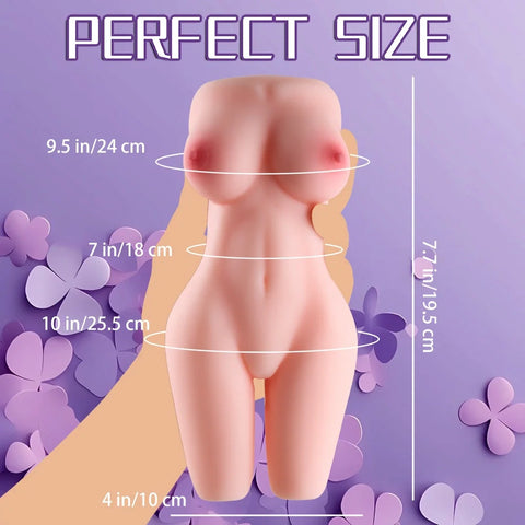 M280- Fake Pussy Mini Sex Doll Torso【IN Stock】 | MRL-1.3 lbs