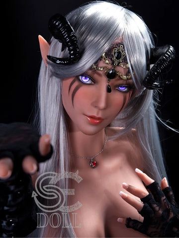 S3852-Samantha E Cup Premium Anime Charming Devil TPE Small Alien Sex Doll Porn｜SE Doll 150cm-27kg