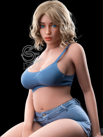 S3831-G Cup TPE Blonde European Sexy Large Breast Woman Love Doll｜SE Doll 161cm(5ft3)-35kg