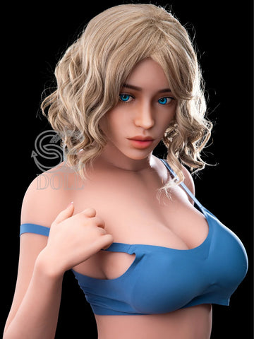 S3831-G Cup TPE Blonde European Sexy Large Breast Woman Love Doll｜SE Doll 161cm(5ft3)-35kg