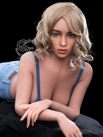 S3831-G Cup TPE Blonde European Sexy Large Breast Woman Love Doll｜SE Doll 161cm(5ft3)-35kg