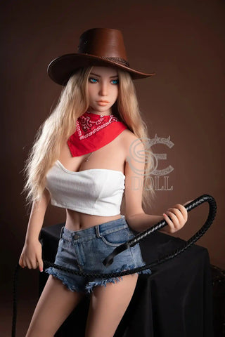 F826—158cm-33.5kg Jenny D Cup TPE Sexy Adulti Cowboy Ragazza latina d'amore | SE Doll