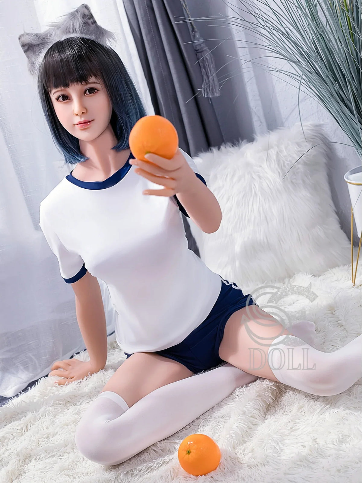 F3743-166cm-34.5kg Miyuki C Cup TPE Anime Ragazza Asiatica Carina Seno Piccolo Loli Del Sesso |SE Doll
