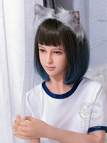 F3743-166cm-34.5kg Miyuki C Cup TPE Anime Ragazza Asiatica Carina Seno Piccolo Loli Del Sesso |SE Doll