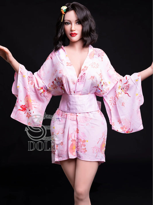 S3709 - Kikuchi F Cup TPE Young Kimono Asian Woman Love Doll｜SE Doll 161cm(5.3ft)-35kg