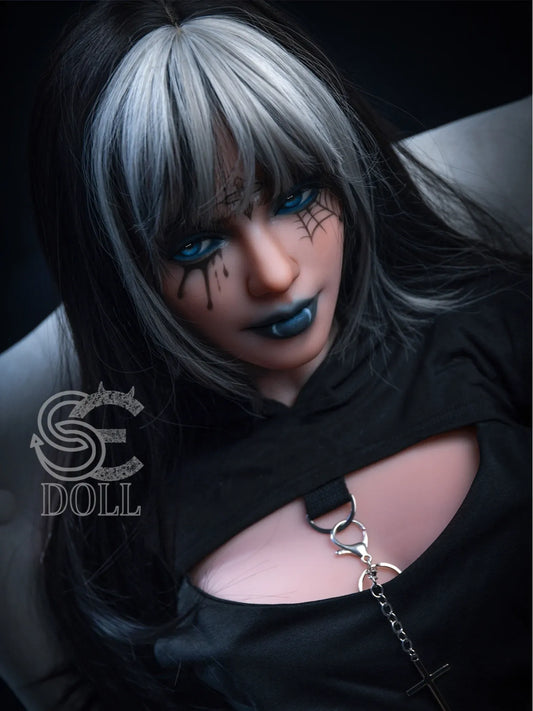 S3637- Heloise C Cup TPE Fantasy Anime Dark Girl Sex Dolls | SE Doll 166cm(5ft5)-34.5kg