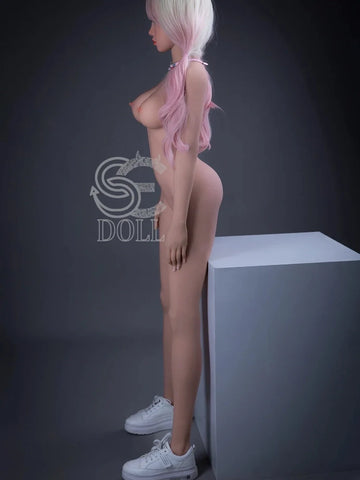 F2190-153cm-29.5kg F Cup Mika.D TPE Rosa Capelli Ragazza Fashion Sottile d'amore｜SE Doll