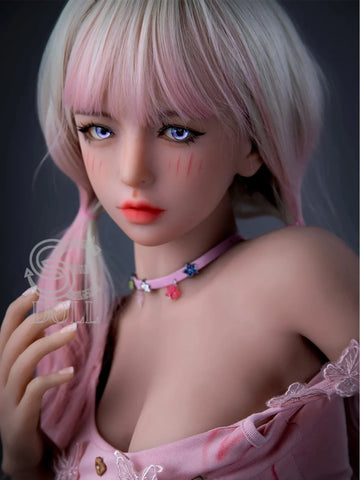S3762-Mika.D F Cup Cute TPE Mini Sex Doll Pink Hair Fashion Girl｜SE Doll 153cm(5ft)-29.5kg