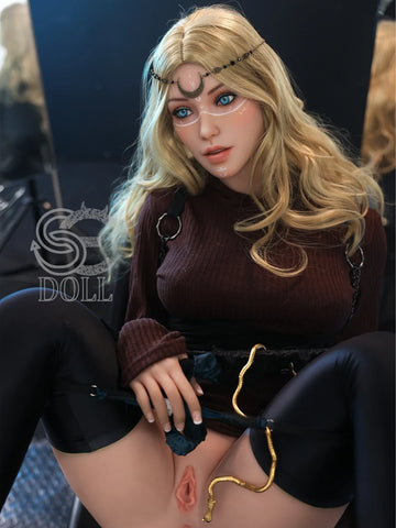 S3747-Vicky.B E Cup TPE Blonde Fantasy European Woman Sex Doll｜SE Doll 163cm(5.3ft)-37kg