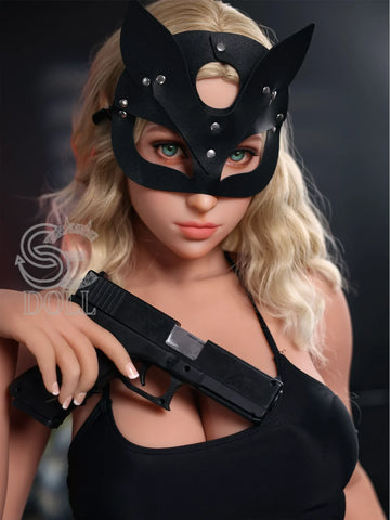 S3635- Peggy.C D Cup TPE Chubby British Real AI Sex Doll Price | SE Doll 163cm(5.3ft)-47kg