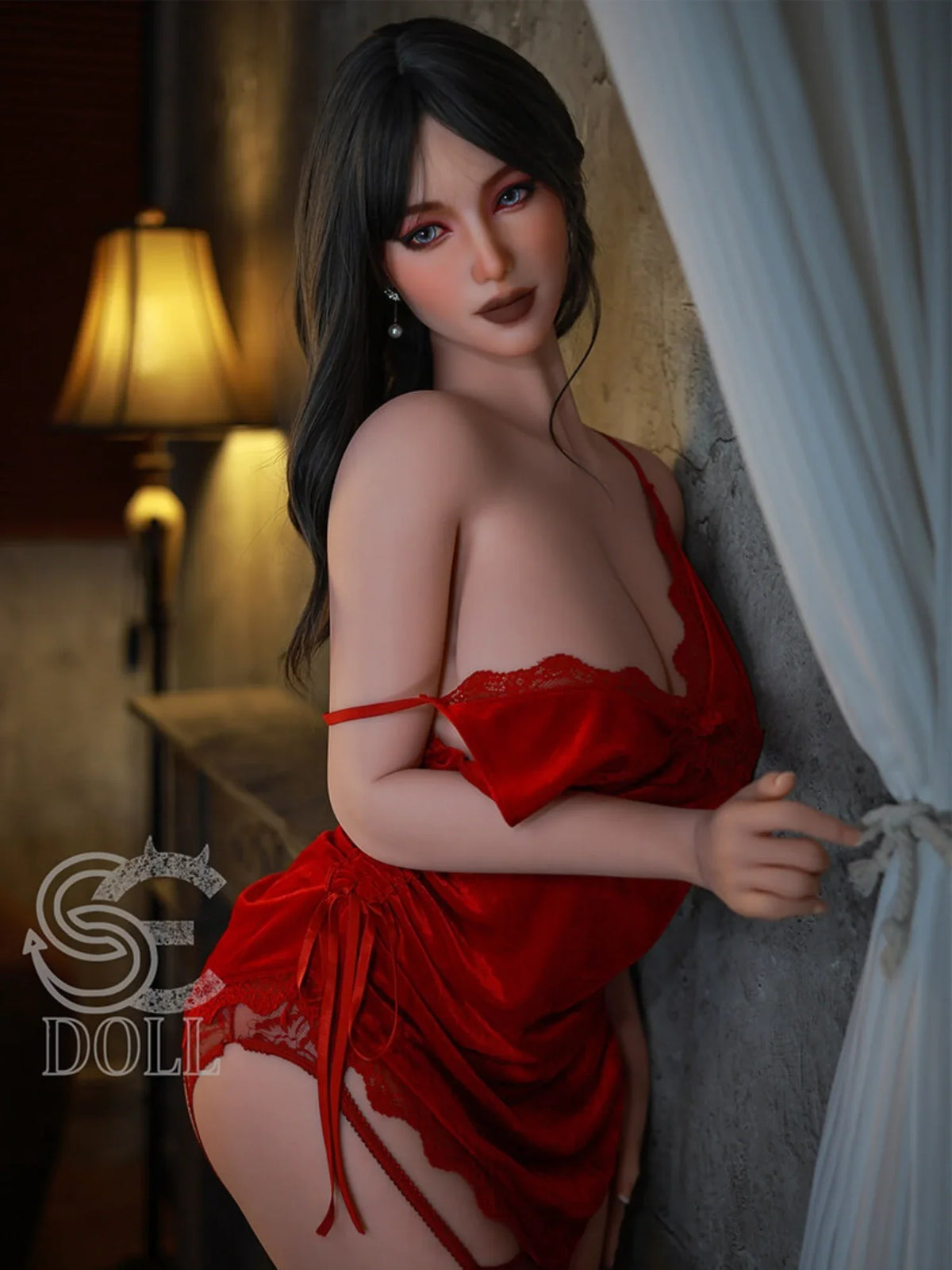 S3627- Felicia.E H Cup TPE Sexy Fit Real Medium butt Chinese Love Doll Nude | SE Doll 157cm(5ft1)-41kg