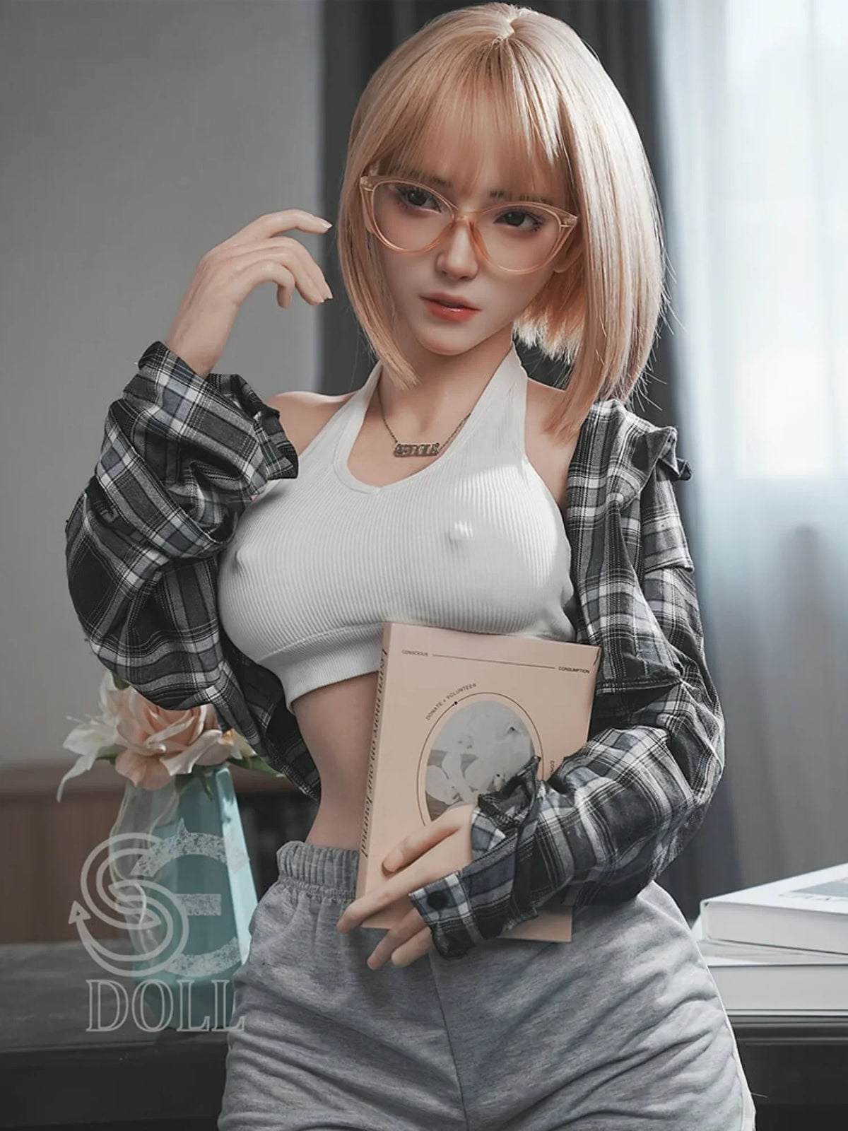 S3638- Bridget.A E Cup Large Breast Skinny Asian Medium butt Real Silicone Love Doll | SE Doll 161cm(5.3ft)-34kg