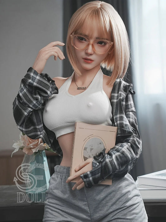 S3638- Bridget.A E Cup Large Breast Skinny Asian Medium butt Real Silicone Love Doll | SE Doll 161cm(5.3ft)-34kg
