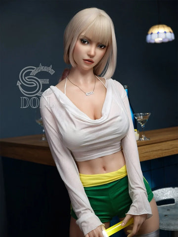 S3579-Jenny.M E Cup Mescular Butt Muscle European Real Silicone Medium butt Sex Doll｜SE Doll 167cm(5.5ft)-34kg