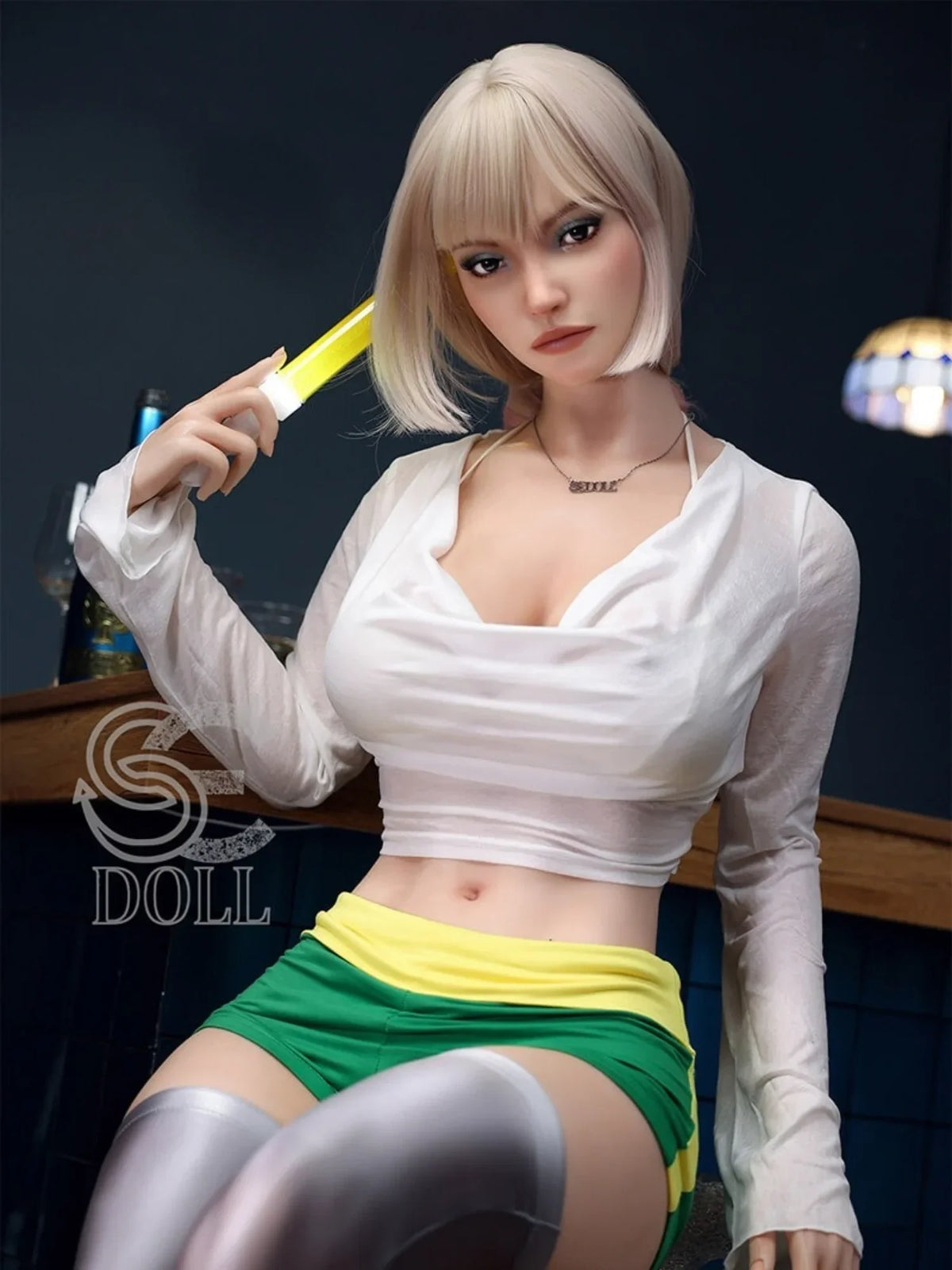S3579-Jenny.M E Cup Mescular Butt Muscle European Real Silicone Medium butt Sex Doll｜SE Doll 167cm(5.5ft)-34kg