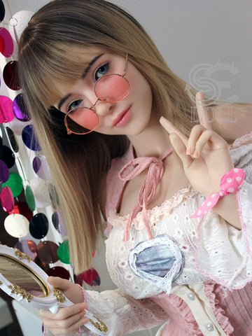 S3625- Annika.G E Cup Silicone Fit Real Medium butt Real Doll Nude | SE Doll 161cm(5ft3)-34kg