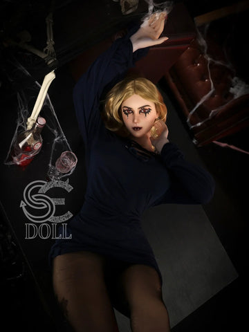 S3567-Liam.B E Cup Halloween Sexy Realistic Adult European Silicone Sex Doll | SE Doll 167cm(5ft5)-34kg