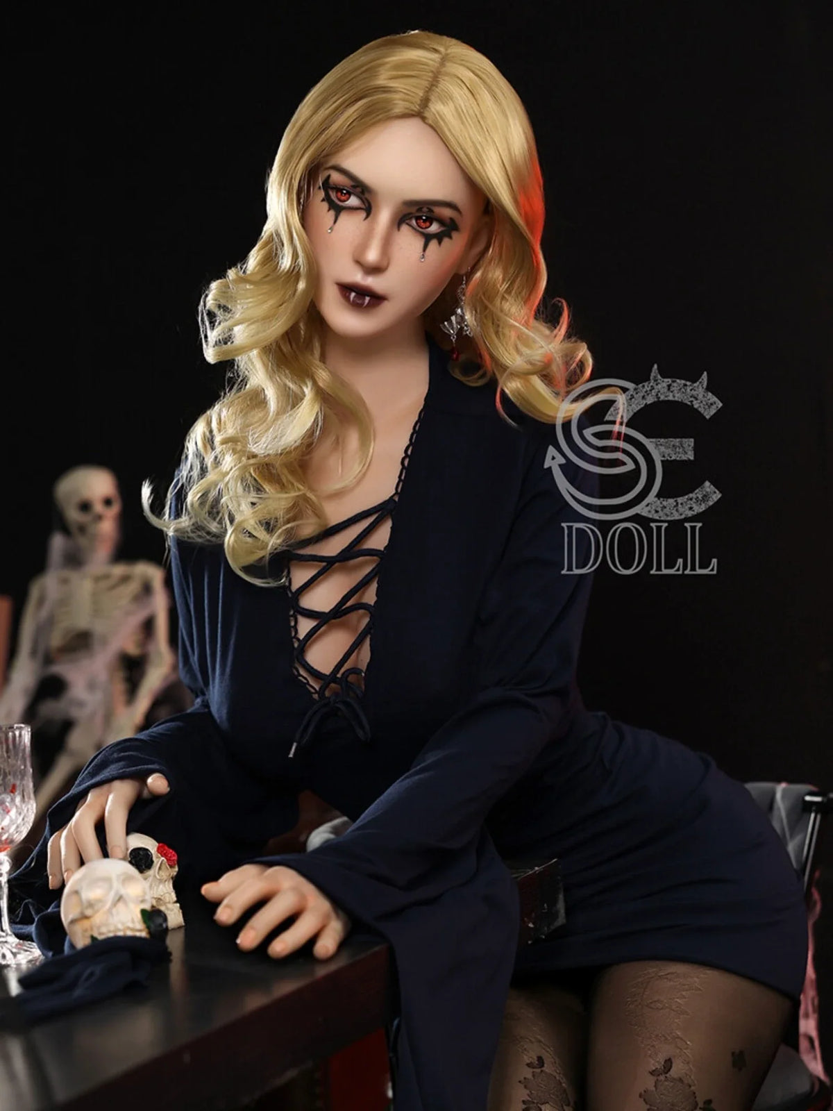 S3567-Liam.B E Cup Halloween Sexy Realistic Adult European Silicone Sex Doll | SE Doll 167cm(5ft5)-34kg
