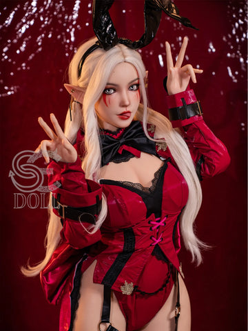 S3546-Aryana.A E Cup Silicone Anime Big Breasted AI Alien Sex Doll | SE Doll 155cm(5ft1)-23kg