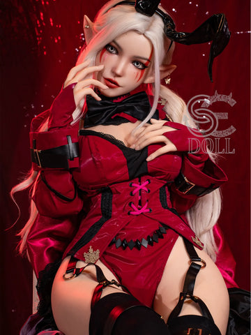S3546-Aryana.A E Cup Silicone Anime Big Breasted AI Alien Sex Doll | SE Doll 155cm(5ft1)-23kg