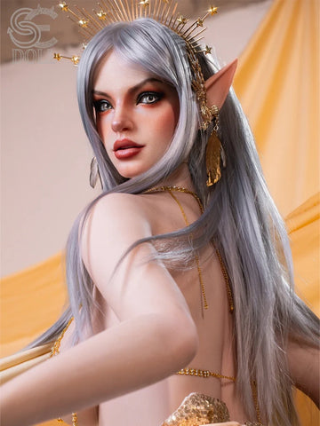 S3525-Natural Evadora.A F Cup Fantasy Ultra-Realistic Skin Silicone Sex Doll For Men｜SE Doll 167cm(5.5ft)-37kg