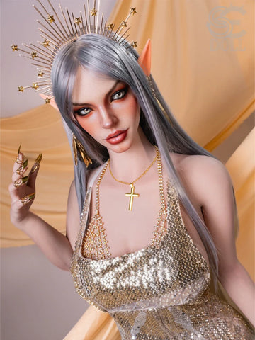 S3525-Natural Evadora.A F Cup Fantasy Ultra-Realistic Skin Silicone Sex Doll For Men｜SE Doll 167cm(5.5ft)-37kg