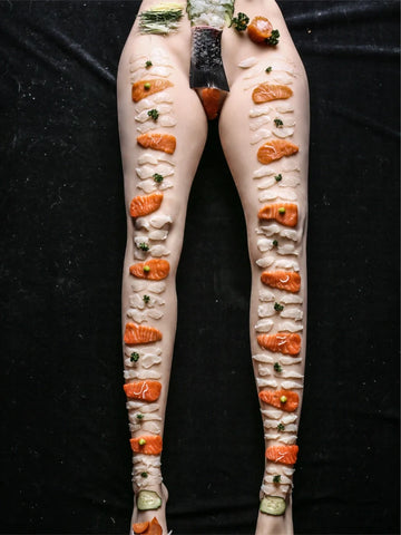 M7-White Sexy BBW Doll Legs Male Adult Toys Masturbator Climax Doll｜(58.4lb/84cm)