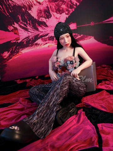 S37-B Cup Janice Petite Silicone Chinese Sex Doll Climax Doll Ultra| 160cm(5ft3)-34kg