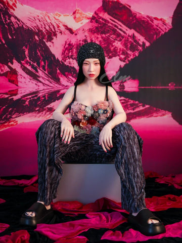 S37-B Cup Janice Petite Silicone Chinese Sex Doll Climax Doll Ultra| 160cm(5ft3)-34kg