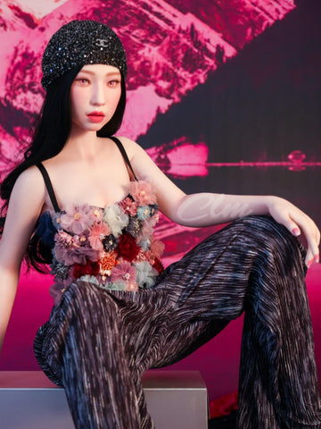 S37-B Cup Janice Petite Silicone Chinese Sex Doll Climax Doll Ultra| 160cm(5ft3)-34kg