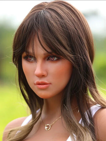 F318 【Irontech Doll Head】Silicone Sex Doll Head