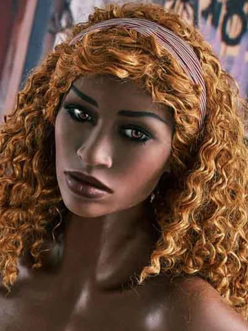 F325 Irontech Doll Head】TPE Sex Doll Head African