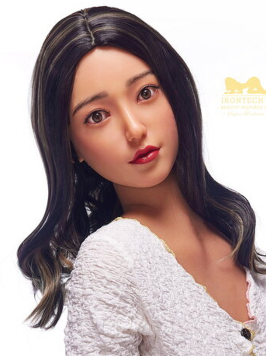 F299【Irontech Doll Head】Sex Doll Head Silicone
