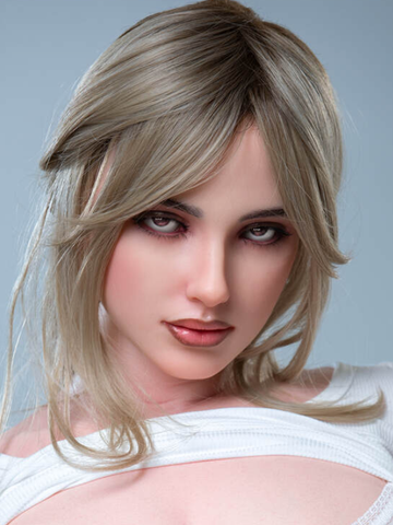 F283【Irontech Doll Head】 Sex Doll Head Silicone