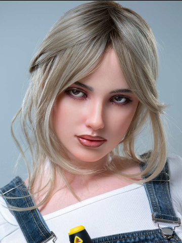 F283【Irontech Doll Head】 Sex Doll Head Silicone