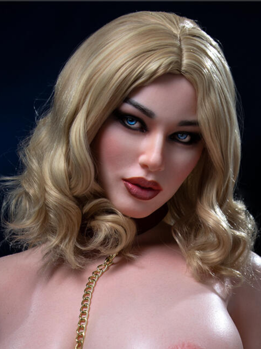 F282 【Irontech Doll Head】Sex Doll Head Silicone