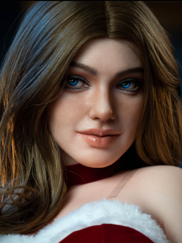 F281【Irontech Doll Head】 Sex Doll Head Silicone