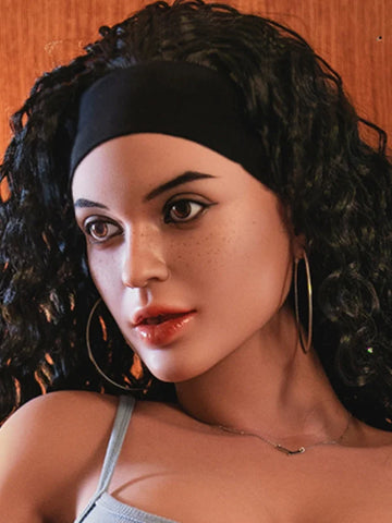 F29 ROS Free Hair Impants  Real Oral Movable Jaw Silicone Sex Doll Head   | SY Doll