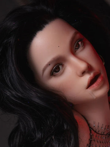 F24 ROS Free Hair Impants  Real Oral Movable Jaw Silicone Sex Doll Head   | SY Doll