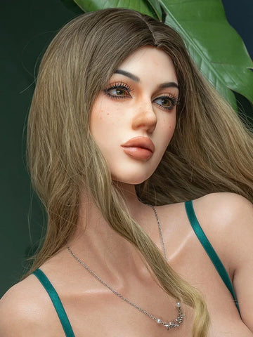 F110-Silicone Sex Doll Head| Real Lady Doll