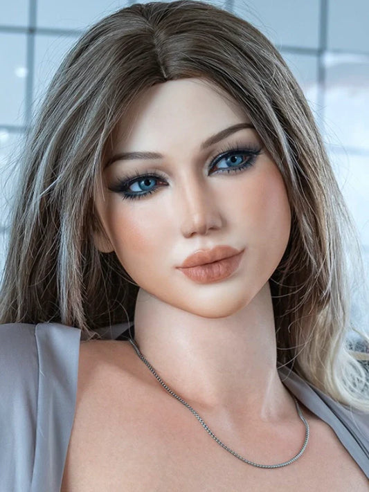 F109-ROS Silicone Sex Doll Head| Real Lady Doll