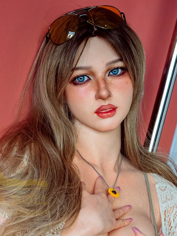 F106-ROS Silicone Sex Doll Head| Real Lady Doll