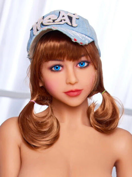 F206 【Irontech Doll Head】-Young Girl Sex Doll Head