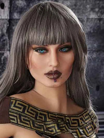 F211【Irontech Doll Head】TPE Sex Doll Head-Gothic girl
