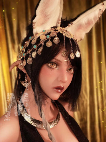 F424 丨WM Doll Head-ELF Anime Oral Sex Doll Head