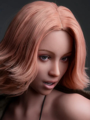 F76 ROS Silicone Sex Doll Head ｜Zelex Doll HeadF76