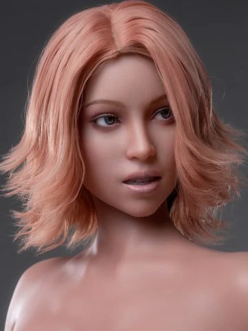F76 ROS Silicone Sex Doll Head ｜Zelex Doll HeadF76